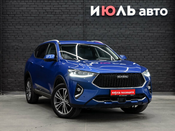2020 Haval F7 I, синий - вид 3