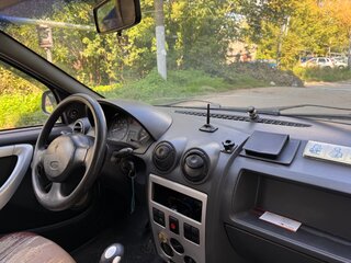 2007 Renault Logan I, зелёный, 93000 рублей, вид 4