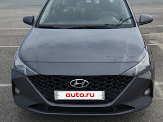 2021 Hyundai Solaris II Рестайлинг, серый, 1380000 рублей, вид 2