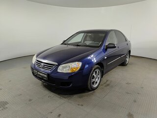 2007 Kia Cerato I Рестайлинг, синий, 370000 рублей, вид 1