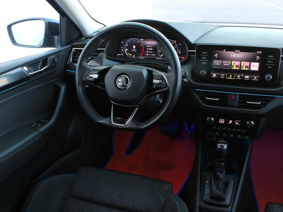 2021 Skoda Rapid II, синий, 1860000 рублей - вид 19