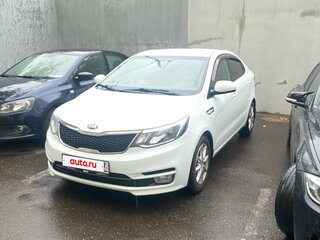 2015 Kia Rio III, белый, 950000 рублей, вид 1