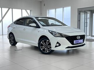 2020 Hyundai Solaris II Рестайлинг, белый, 1530000 рублей, вид 3