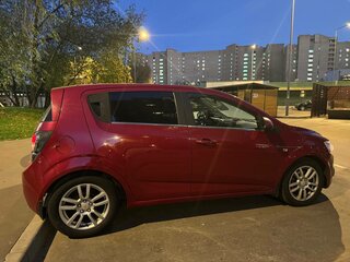 2015 Chevrolet Aveo II, синий, 620000 рублей, вид 5