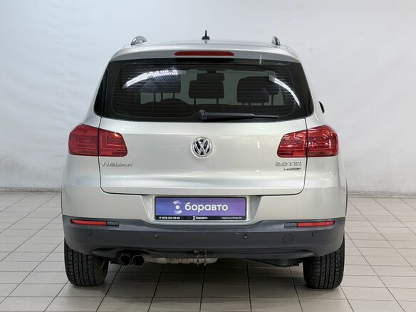 2012 Volkswagen Tiguan I Рестайлинг, серебристый - вид 6