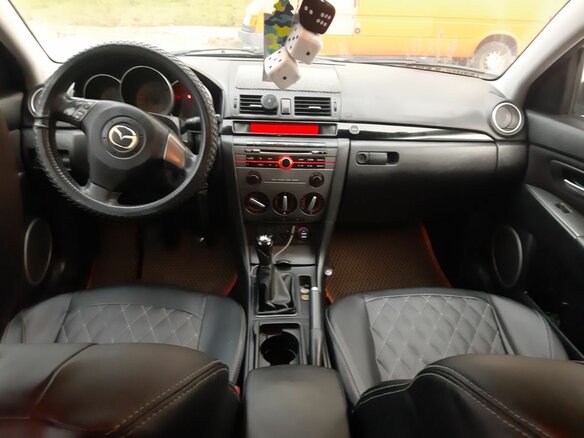 2007 Mazda 3 I (BK) Рестайлинг, фиолетовый, 450000 рублей - вид 5