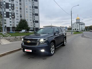 2019 Chevrolet Tahoe IV, синий, 4200000 рублей, вид 1