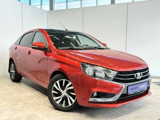 2016 Lada (ВАЗ) Vesta I, красный, 699000 рублей, вид 3