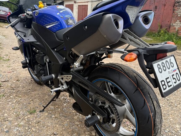 2009 Yamaha YZF-R1, синий, 1050000 рублей - вид 5