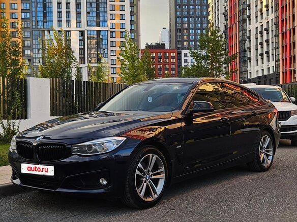 2016 BMW 3 серии Gran Turismo 320d xDrive VI (F3x) Рестайлинг, синий, 2350000 рублей