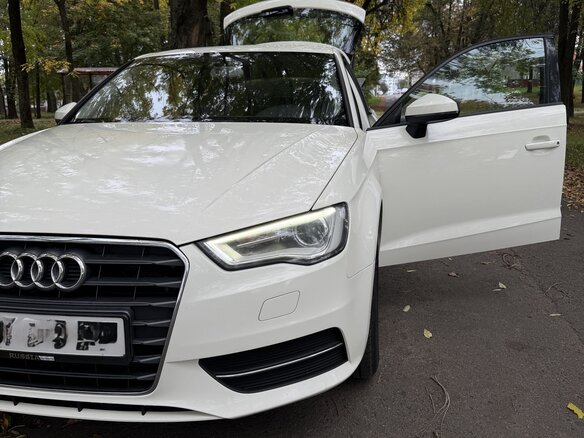 2014 Audi A3 III (8V), белый, 1217197 рублей