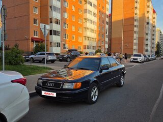 1991 Audi 100 IV (C4), синий, 210000 рублей, вид 1
