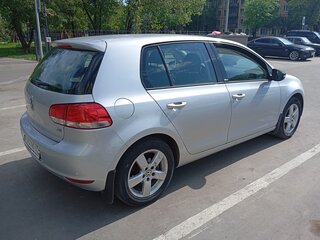 2012 Volkswagen Golf VI, серебристый, 1150000 рублей, вид 3