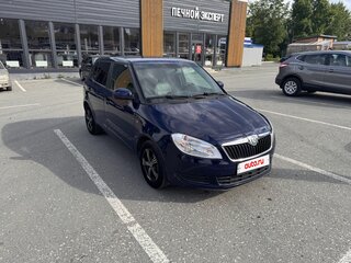 2011 Skoda Fabia II Рестайлинг, синий, 550000 рублей, вид 2