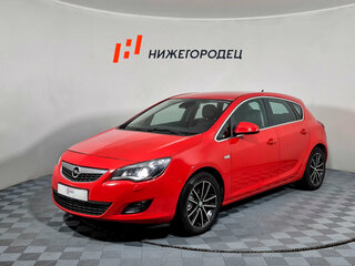 2012 Opel Astra J, красный, 699000 рублей, вид 1