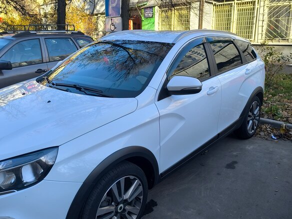 2019 Lada (ВАЗ) Vesta SW Cross I, белый, 1000000 рублей - вид 5
