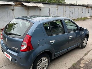 2013 Renault Sandero I, синий, 780000 рублей, вид 4