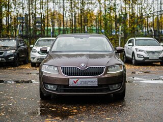 2015 Skoda Octavia III (A7), коричневый, 1599000 рублей, вид 3
