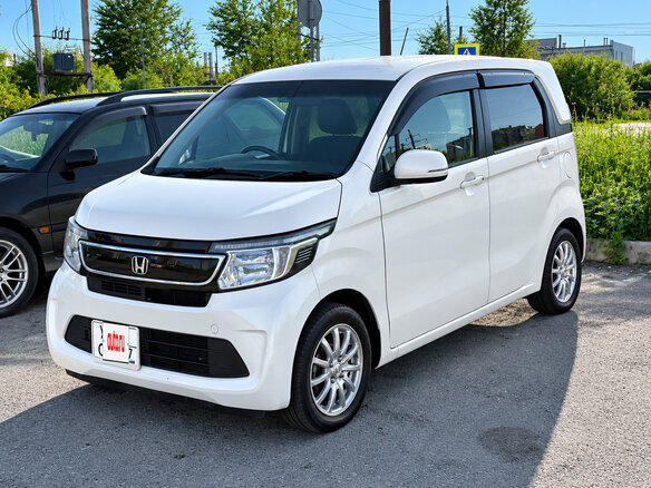 2015 Honda N-WGN I, белый, 599000 рублей