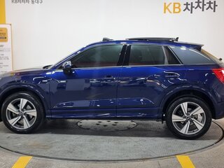 2023 Audi Q2 35 TDI I Рестайлинг, синий, 2500000 рублей, вид 5