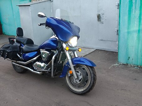 2002 Suzuki Intruder VL 1500 LC, синий, 520000 рублей, вид 2