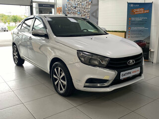 2017 Lada (ВАЗ) Vesta I, белый, 590000 рублей, вид 4