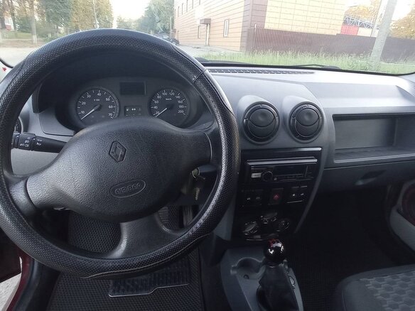 2009 Renault Logan I, пурпурный, 330000 рублей - вид 18