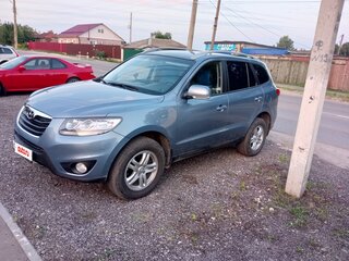 2010 Hyundai Santa Fe II Рестайлинг, серый, 1370000 рублей, вид 1