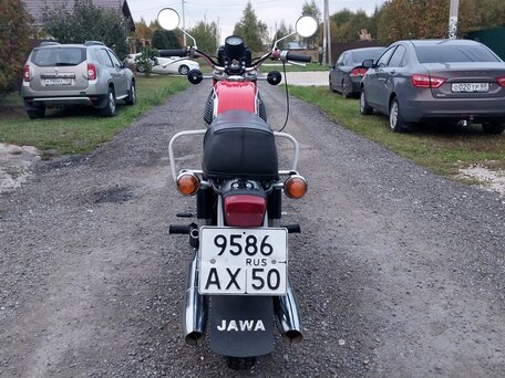 1978 Jawa 350/634, красный, 250000 рублей, вид 3
