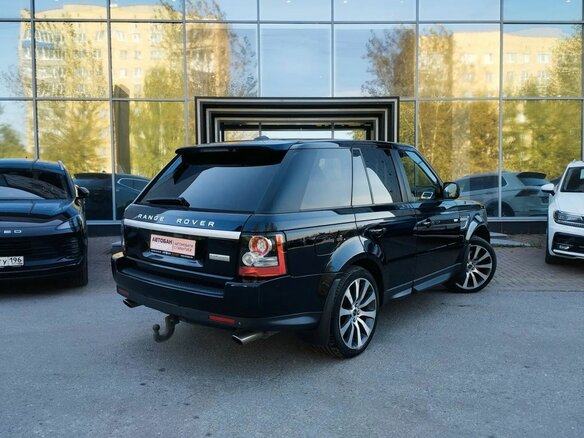 2011 Land Rover Range Rover Sport I Рестайлинг, синий, 1640000 рублей - вид 6