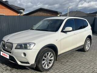 2012 BMW X3 28i xDrive II (F25), белый, 1299000 рублей, вид 1