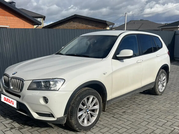 2012 BMW X3 28i xDrive II (F25), белый