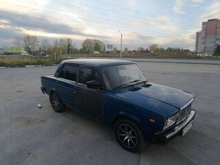 2001 Lada (ВАЗ) 2107, синий, 100000 рублей, вид 5