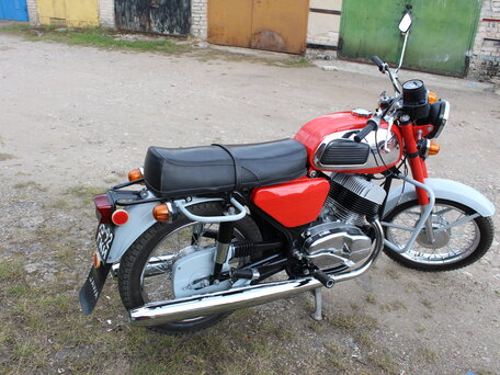 1977 Jawa 350/634, красный, 300000 рублей, вид 3