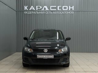 2013 Volkswagen Polo V, чёрный, 910000 рублей, вид 3