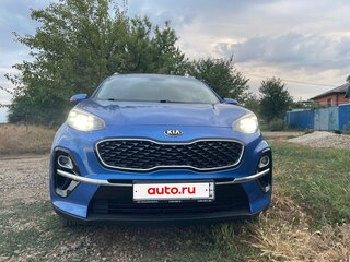 2019 Kia Sportage IV Рестайлинг, синий, 2250000 рублей, вид 2