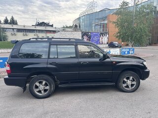 2003 Toyota Land Cruiser 100 Series Рестайлинг 1, чёрный, 1600000 рублей, вид 4