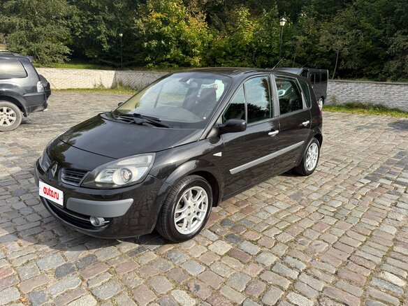 2008 Renault Scenic II Рестайлинг, чёрный, 599999 рублей