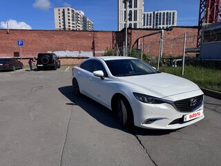 2015 Mazda 6 III (GJ) Рестайлинг, белый, 1600000 рублей, вид 1