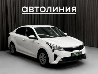 2021 Kia Rio IV Рестайлинг, белый, 1270000 рублей, вид 2