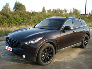 2010 Infiniti FX37 II (S51), коричневый, 1650000 рублей, вид 2