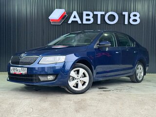 2016 Skoda Octavia III (A7), синий, 1499000 рублей, вид 1