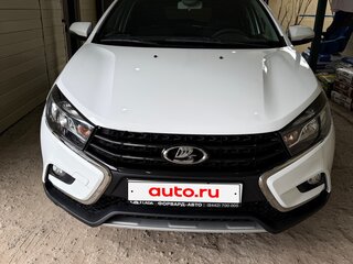 2018 Lada (ВАЗ) Vesta SW Cross I, белый, 1150000 рублей, вид 5