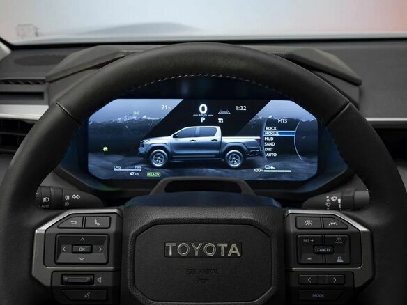 2026 Toyota Hilux IX, чёрный, 9300000 рублей - вид 11