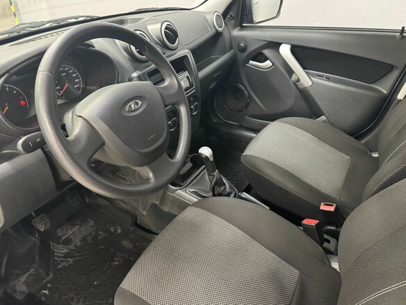 2017 Lada (ВАЗ) Granta I, голубой, 370000 рублей - вид 8