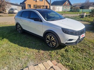 2021 Lada (ВАЗ) Vesta SW Cross I, белый, 1500000 рублей, вид 2