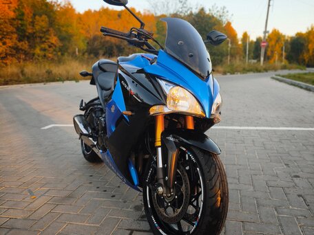 2017 Suzuki GSX-S 1000 F, синий, 950000 рублей, вид 1