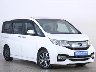 2015 Honda Stepwgn Spada V, белый, 1899000 рублей, вид 1