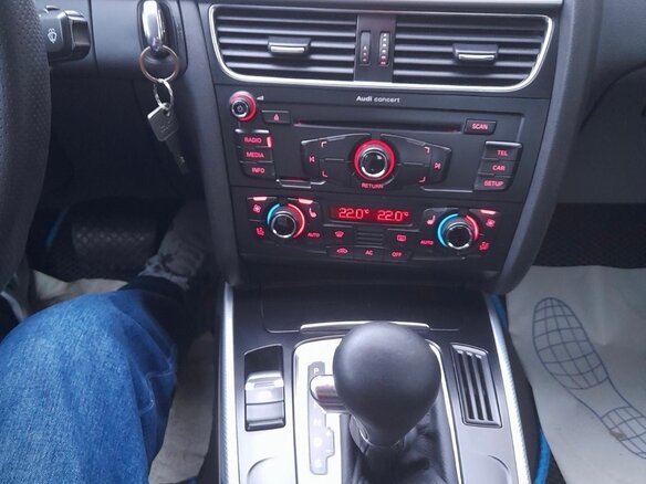 2011 Audi A5 I (8T), голубой, 1200000 рублей - вид 5