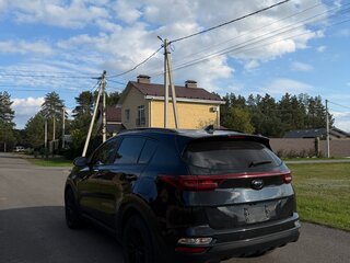 2022 Kia Sportage IV Рестайлинг, чёрный, 2400000 рублей, вид 4